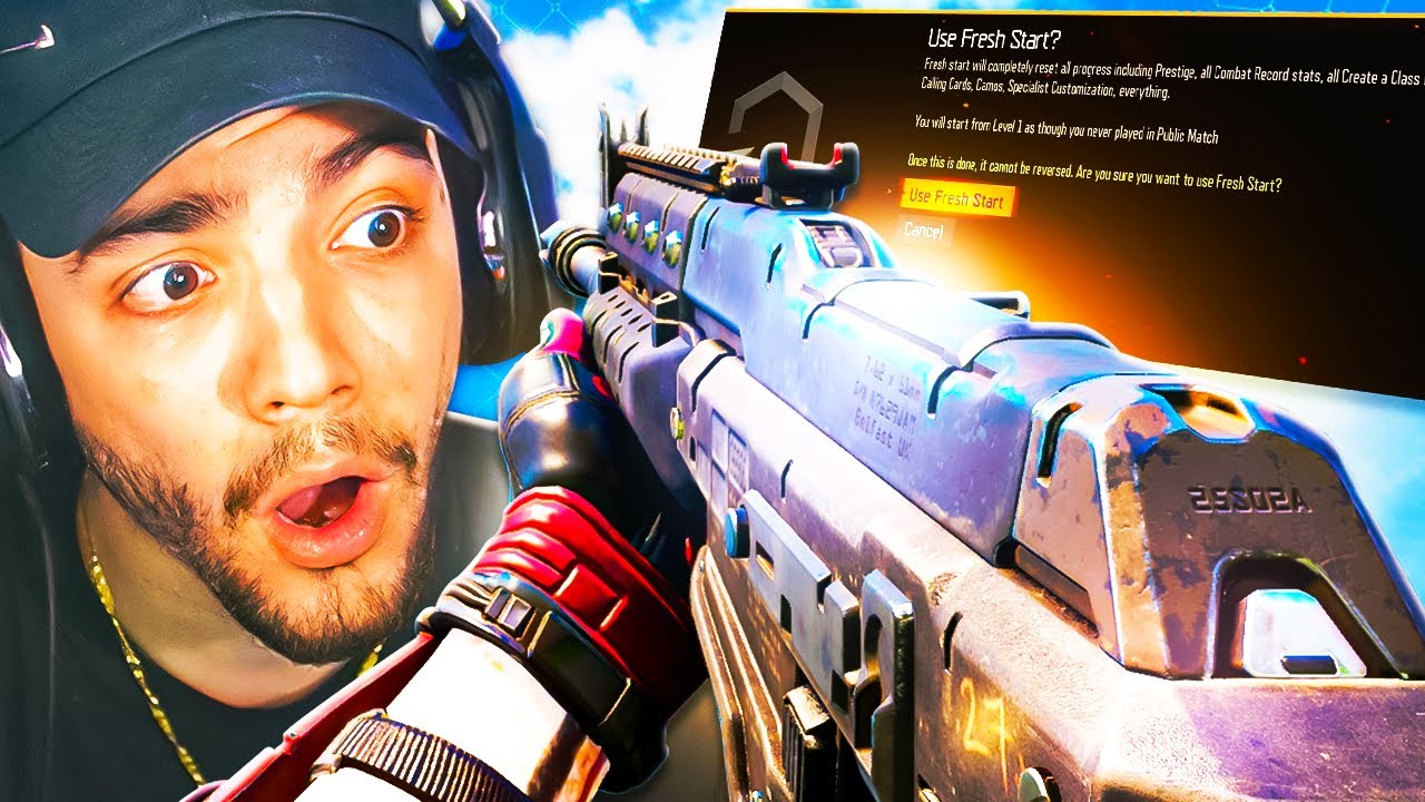 I RESET My BLACK OPS 3 Level 1000 Account because..