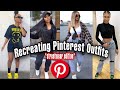 Recreating Pinterest Outfits 2021 (streetwear/plus size edition)