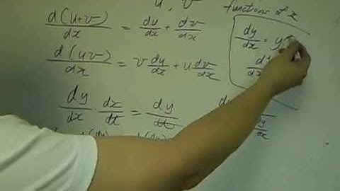 HKDSE maths Calculus Differentiation 入門 part 4 梁 sir 廣東話講授