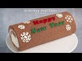 마음을 전해요 💌 &#39;레터링 롤케이크&#39; 만들기 : Lettering Roll Cake｜siZning