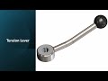 How to Design a Tension Lever in SolidWorks | Step-by-Step Tutorial