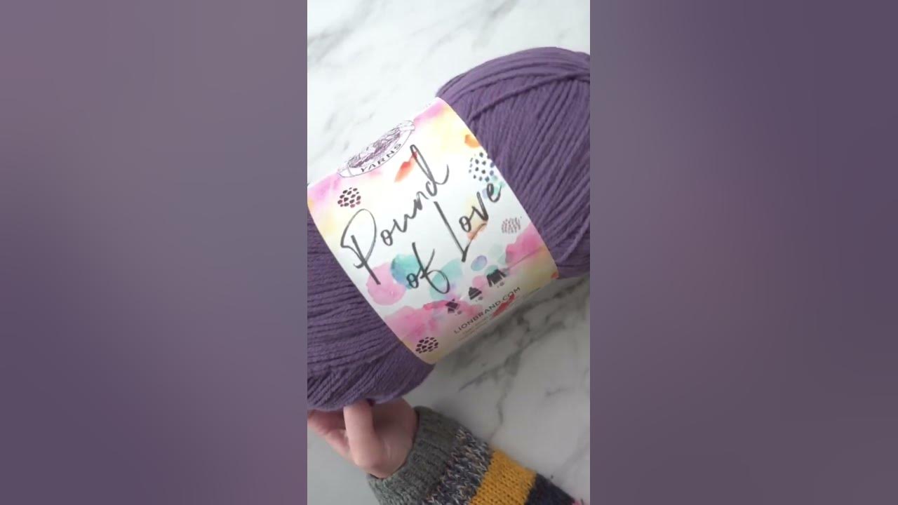 Lion Brand Pound Of Love Yarn Review - Crochet Hat Pattern Review & Crochet  Cowl Pattern Review 