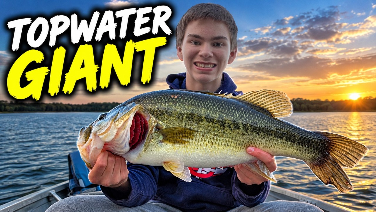 TOPWATER FISHING Has Been INSANE! (Big Minnesota Bass)