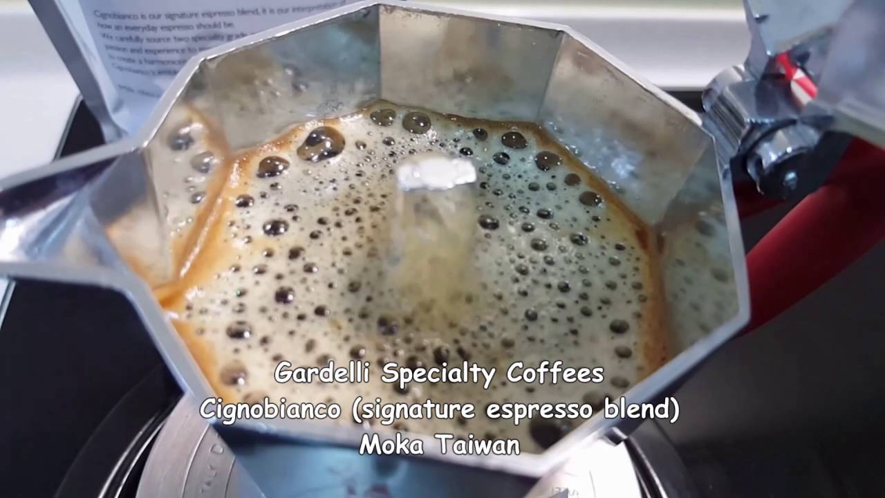 Italian Coffee/ Gardelli Cignobianco (signature espresso blend)