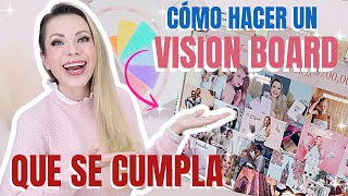 ¡CÓMO HACER UN VISION BOARD QUE SE CUMPLA EN ESTE AÑO!