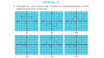 Class 10 Maths Exercise 2.1 Complete Solutions