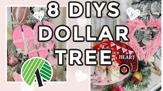 💕8 DIY DOLLAR TREE DECOR CRAFTS VALENTINE'S WINTER 💕 Home Sweet Home ep 1 Olivia's Romantic Home DIY