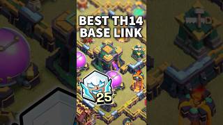 OP TH14 BASE LINK Defends TH16s + WINS WARS #clashofclans
