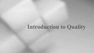 Quality Management - Basics