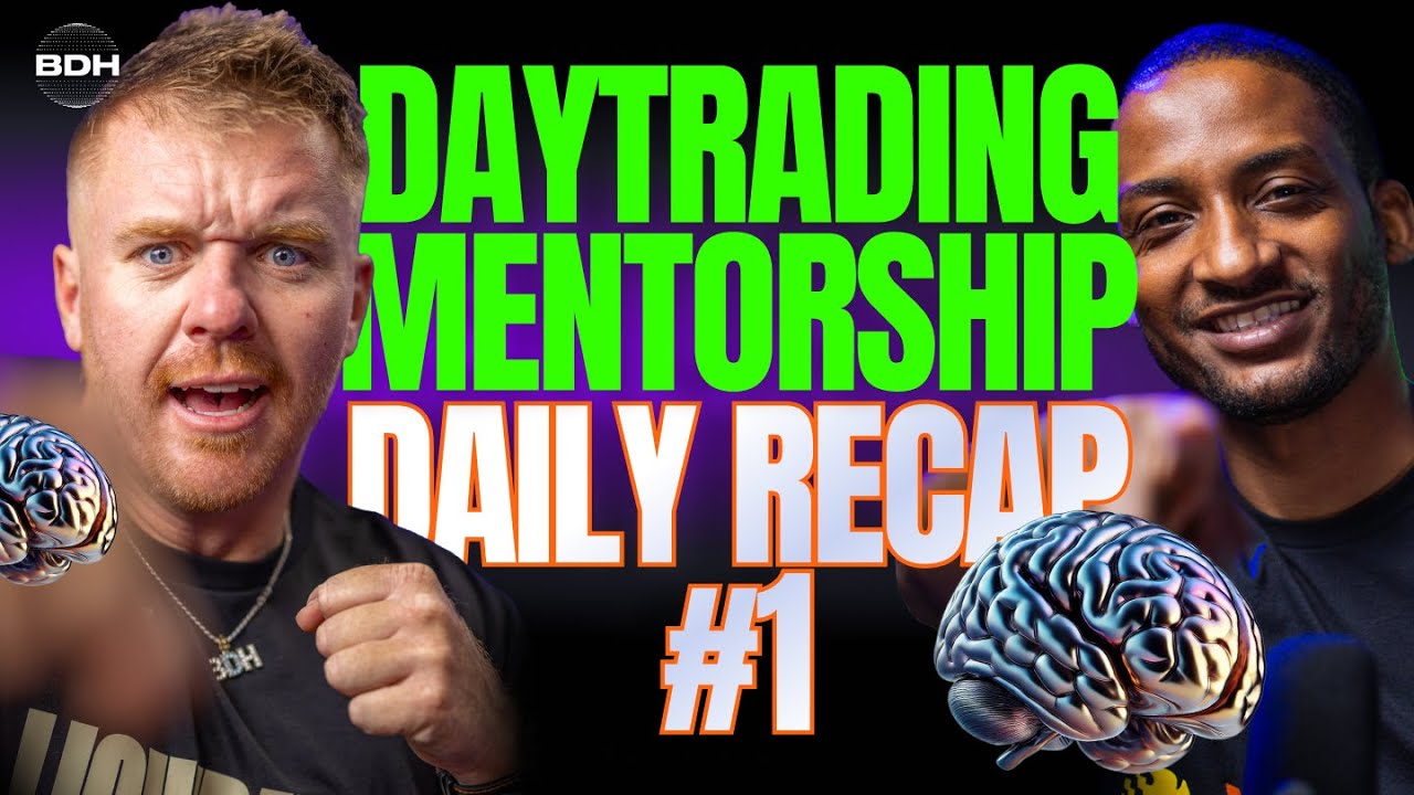Day 1 of Our Week-Long Trading Mentorship at the BDH - YouTube