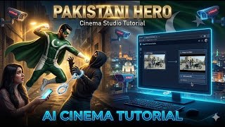 Create Pakistani Superhero with AI! Full Higgsfield Cinema Studio Tutorial screenshot 2