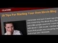 Getting Started In Online Film Talk On Your Own Blog, YouTube Channel, Podcast