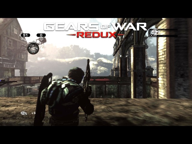 Gears of War Redux is AMAZING! Lumbermill KOTH Gameplay With Super NES!