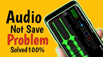 Lexis Audio Editor Audio Not Save ||Problem Fix💯