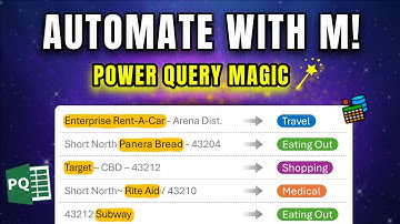 Power Query MAGIC! ⚡Auto-Categorize Text Like a PRO!