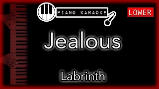 Jealous (LOWER - 3) - Labrinth - Piano Karaoke Instrumental Resimi