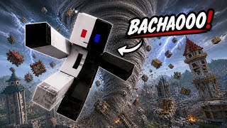 Minecraft Tornado Survival Challenge 🌪️ Can I Survive?