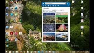 How to save wallpaper from Microsoft Bing Desktop
