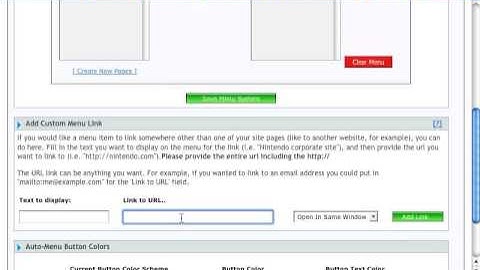 Menu Navigation part 1 - Soholaunch Website Builder for Business