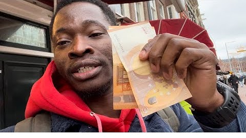 How I survived with 100€ in Amsterdam for 24hrs