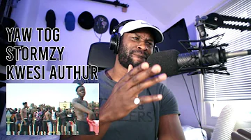 Yaw Tog, Stormzy & Kwesi Arthur - Sore (Remix) (Official Video) [Reaction] | LeeToTheVI