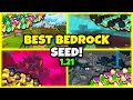 BEST SEED EVER!! In Minecraft Bedrock 1.21!