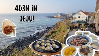 JEJU ISLAND VLOG: BEST Blackpork restaurant, hiking hallasan, Myeongjin Abalone, night markets!