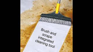 Magic Broom 2 1 V-Shaped Crevice Brush Rotating Bathroom Crevice Cleaning Brush