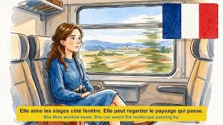 Un voyage à Paris| Slow Beginner French Story | Learn French screenshot 3