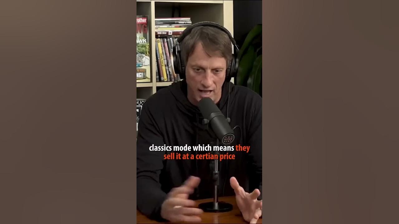 How much money Tony Hawk made from Tony Hawk’s Pro Skater? #shorts