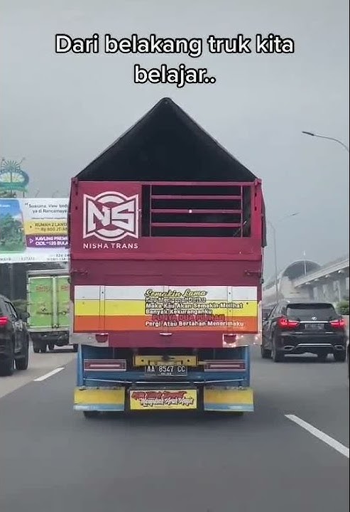 Kata Kata Di Belakang Bak Truk🤙🤙