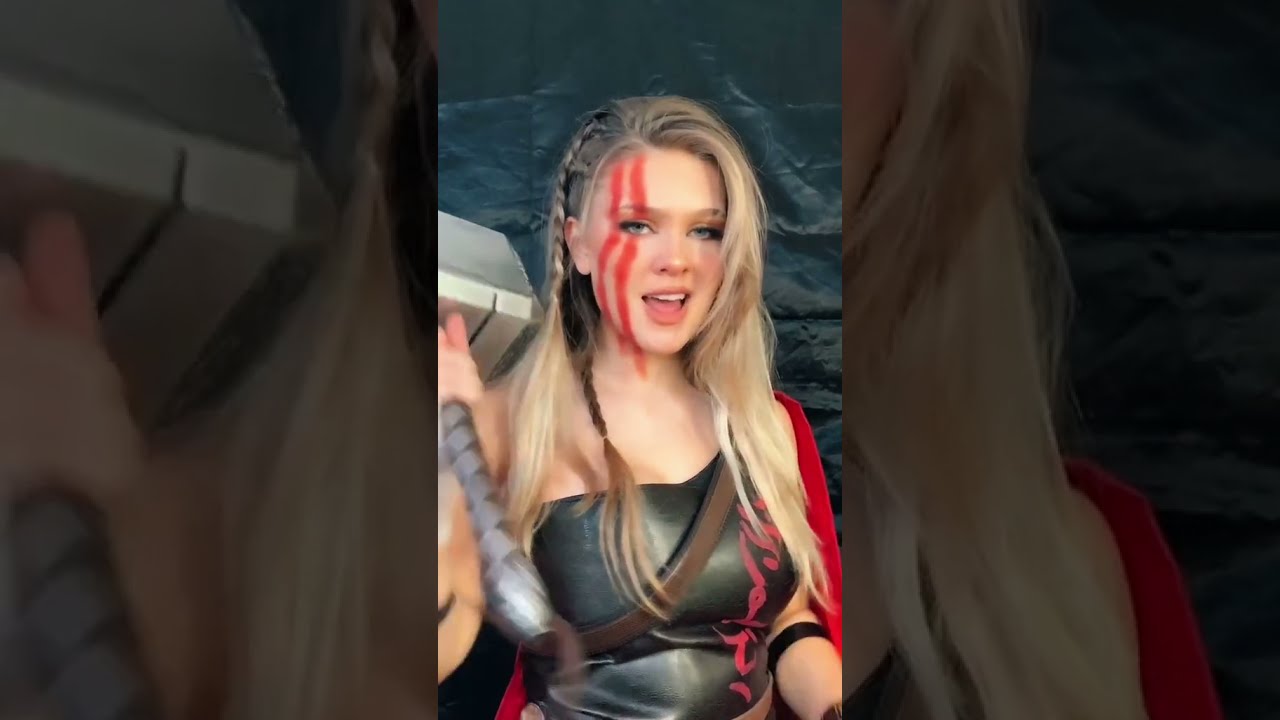 You people are so petty, and tiny 🌩️#thor#thor_ragnarok#ragnarok #cosplayer#cosplay#marvel #girlthor