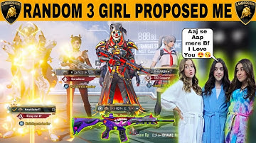 Random Toxic & Hot Girls Proposed Me Her Bf Got Jealous🤣 CHALLENGED ME FOR 1v1 TDM 😱 BEST NOOB PRANK