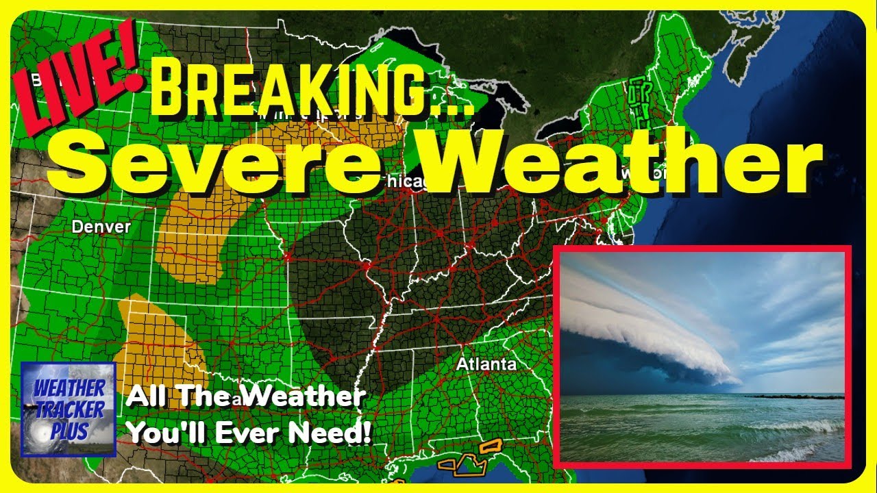 🔴 Live! Breaking... Severe Weather - 7/10/2023 - Enhanced Risk for ...