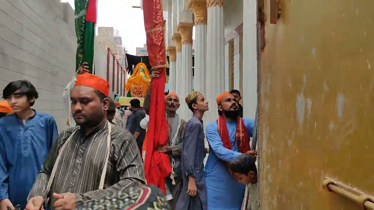 10 Moharram Tazia Shareef Mirpur Khas || Dargah Nizami Baba Kambal Posh