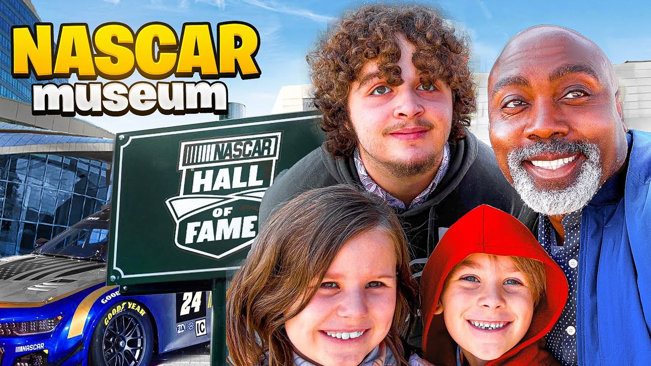 Dad Takes Kids to NASCAR Museum for the First Time@FosterDadFlipper