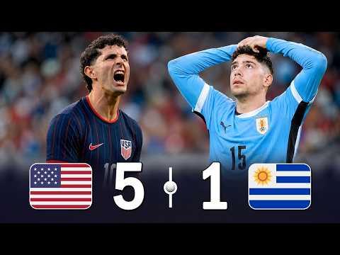 USA Humiliate Uruguay with 5 Goals! Can They Shock the World at World Cup 2026?