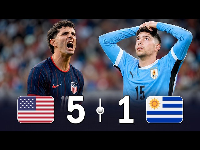 USA Humiliate Uruguay with 5 Goals! Can They Shock the World at World Cup 2026?