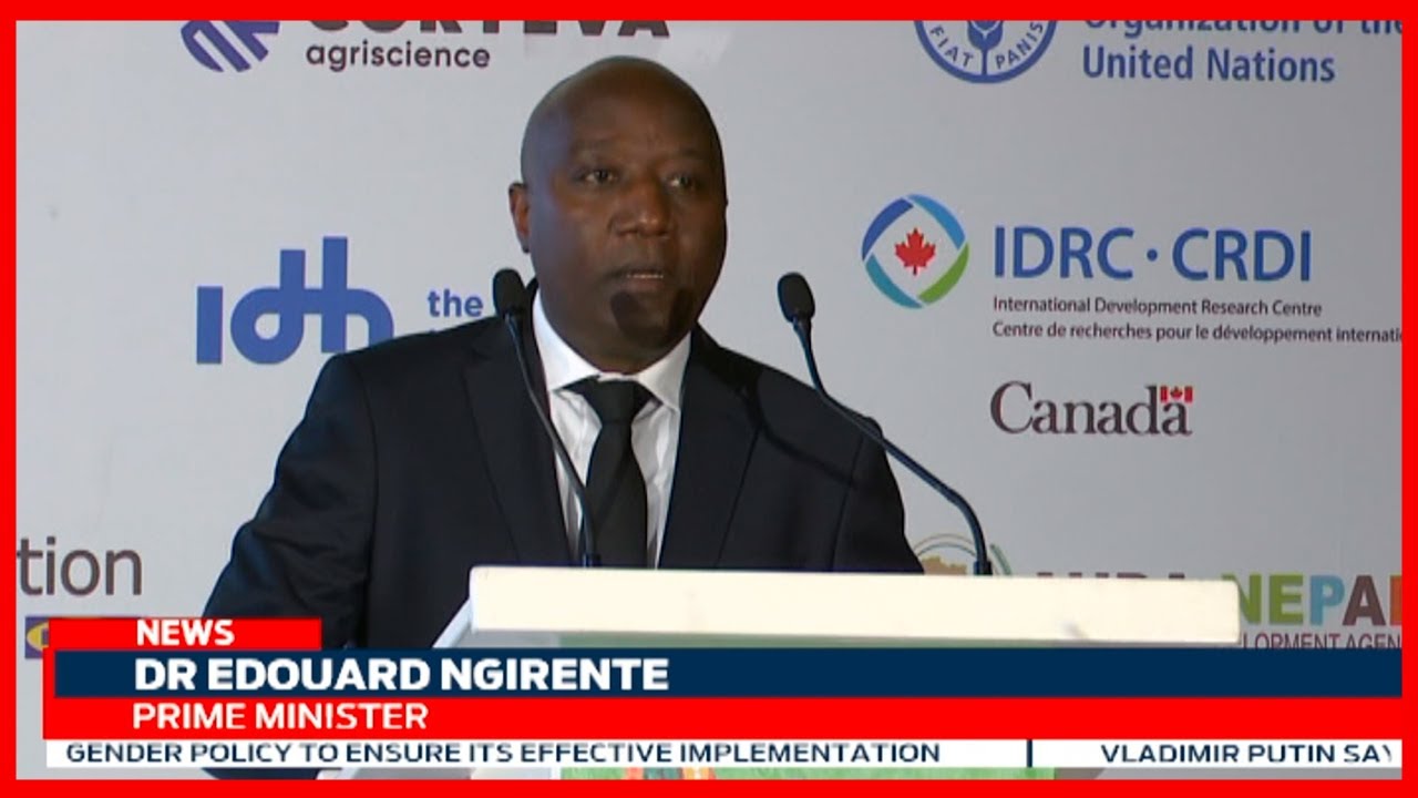 FOOD SECURITY: PM Ngirente launches 12th AGRF Summit