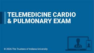 CardioPulmonary Telemedicine Exam