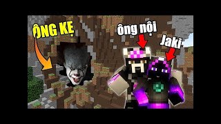 Minecraft Ông Nội Kể Chuyện #1  SỰ TÍCH ÔNG KẸ DƯỚI HANG NGHĨA ĐỊA !! 😱