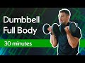 Dumbbell workout  full body strength training