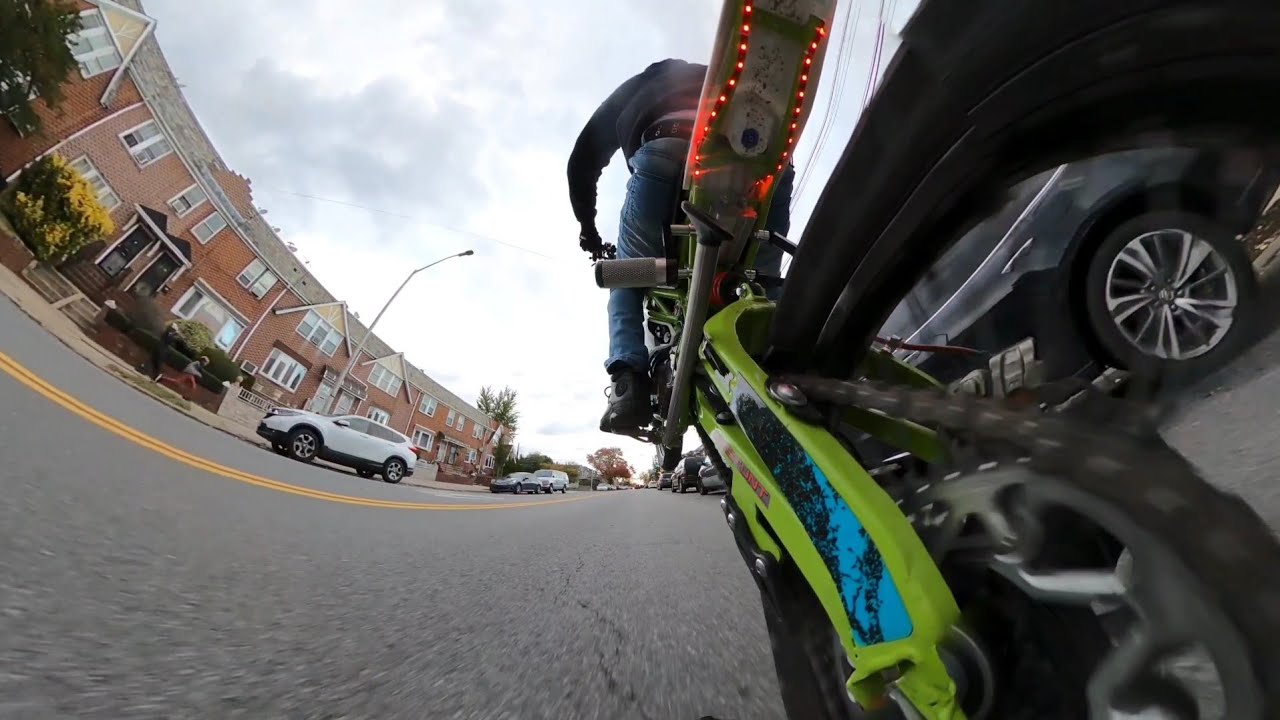 Electric Stunt Bike Wr250x Stunt Pegs Test Ride TimeEt YouTube