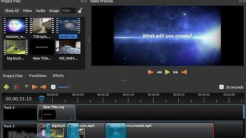 OpenShot Video Editor‎ Free Download Windows Mac Os  MDS