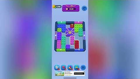 Color Slide Jam Level 761 Solution Walkthrough 