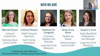 Applying for Public Benefits in Kentucky During COVID-19