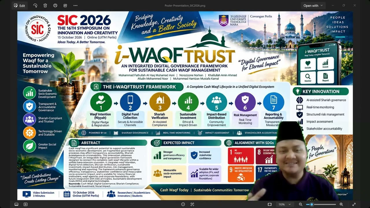 SIC 2026 UiTM i-WaqfTrust: Cash Waqf Management