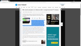 USA Today: We need answers in Democrats' congressional IT drama