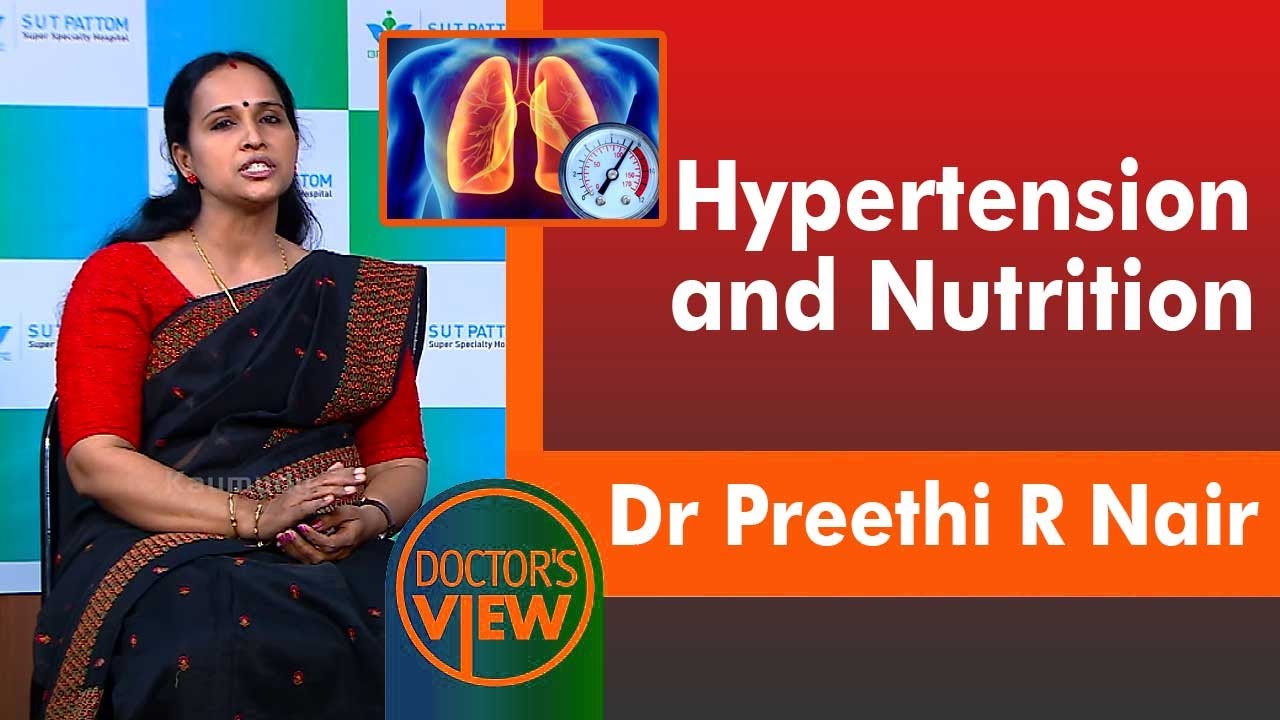 Hypertension and Nutrition | Dr. Preethi R Nair | Health | Kaumudy