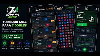 7 DOUBLE REDUCTIONS IN 16 PROGOL BETS - Our Android app replaces the Excel file screenshot 2